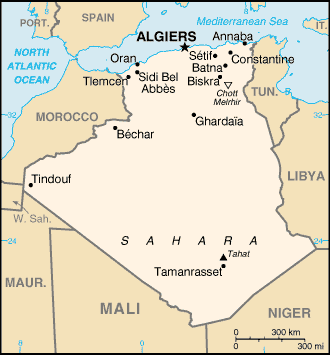 Algeria_CIA_map